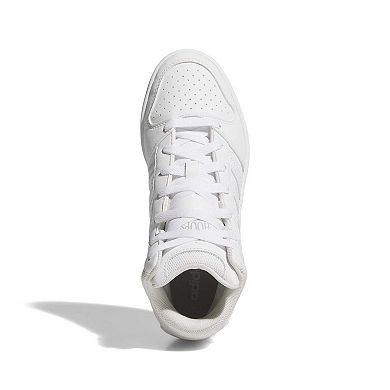 adidas Hoops Mid Top Kids' Classic Sportswear Shoes