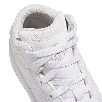adidas Hoops Mid Top Kids' Classic Sportswear Shoes