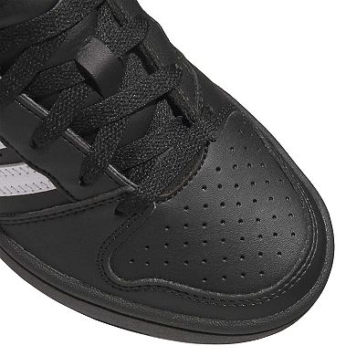 adidas Hoops Mid Top Kids' Classic Sportswear Shoes