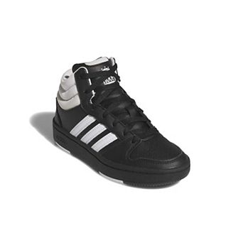 adidas Hoops Mid Top Kids' Classic Sportswear Shoes