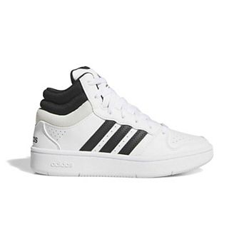 adidas Hoops Mid Top Kids' Classic Sportswear Shoes