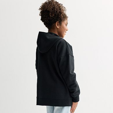Girls 6-20 SO® Oversized Zip Front Hoodie in Regular & Plus Size