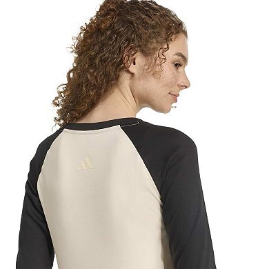 Women's adidas Cat Patch Graphic Long Sleeve Tee