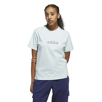 Women's adidas Cozy Holiday Graphic Sportswear Tee