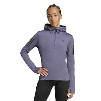 Women's adidas Winterized Half-Zip Hoodie