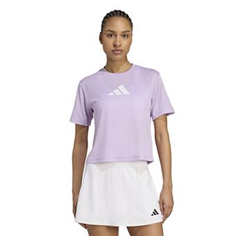 Women's adidas Essentials Workout Big Logo Graphic Tee