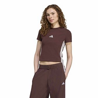 Women's adidas Essentials 3-Stripes Sportswear Tee