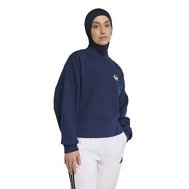 Women's adidas Cat Patch Graphic Sportswear Sweatshirt