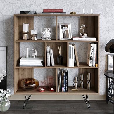 Mistico 52 Bookcase - Walnut