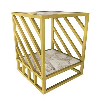 Norm Side Table - Ephesus Gold