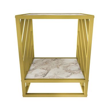Norm Side Table - Ephesus Gold