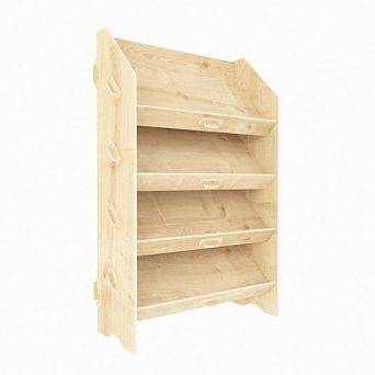 Aros Bookcase Sapphire Oak