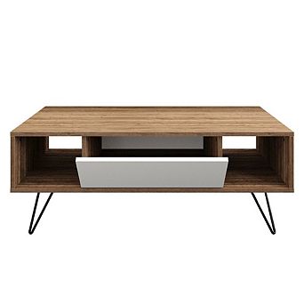 Mistico Coffee Table - Walnut & White