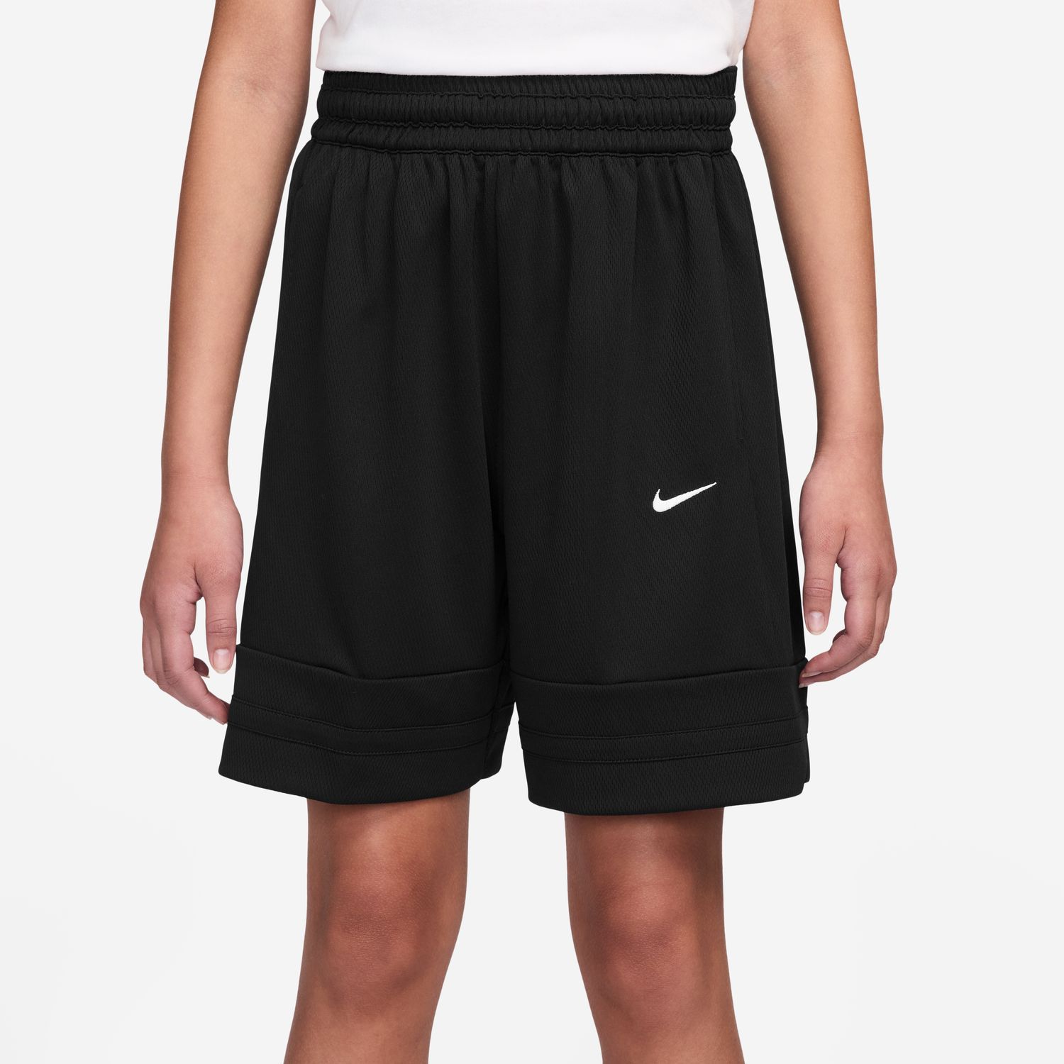 Детские шорты Nike Dri-FIT Basketball Game, цвет: Чёрный / Белый — фото 1