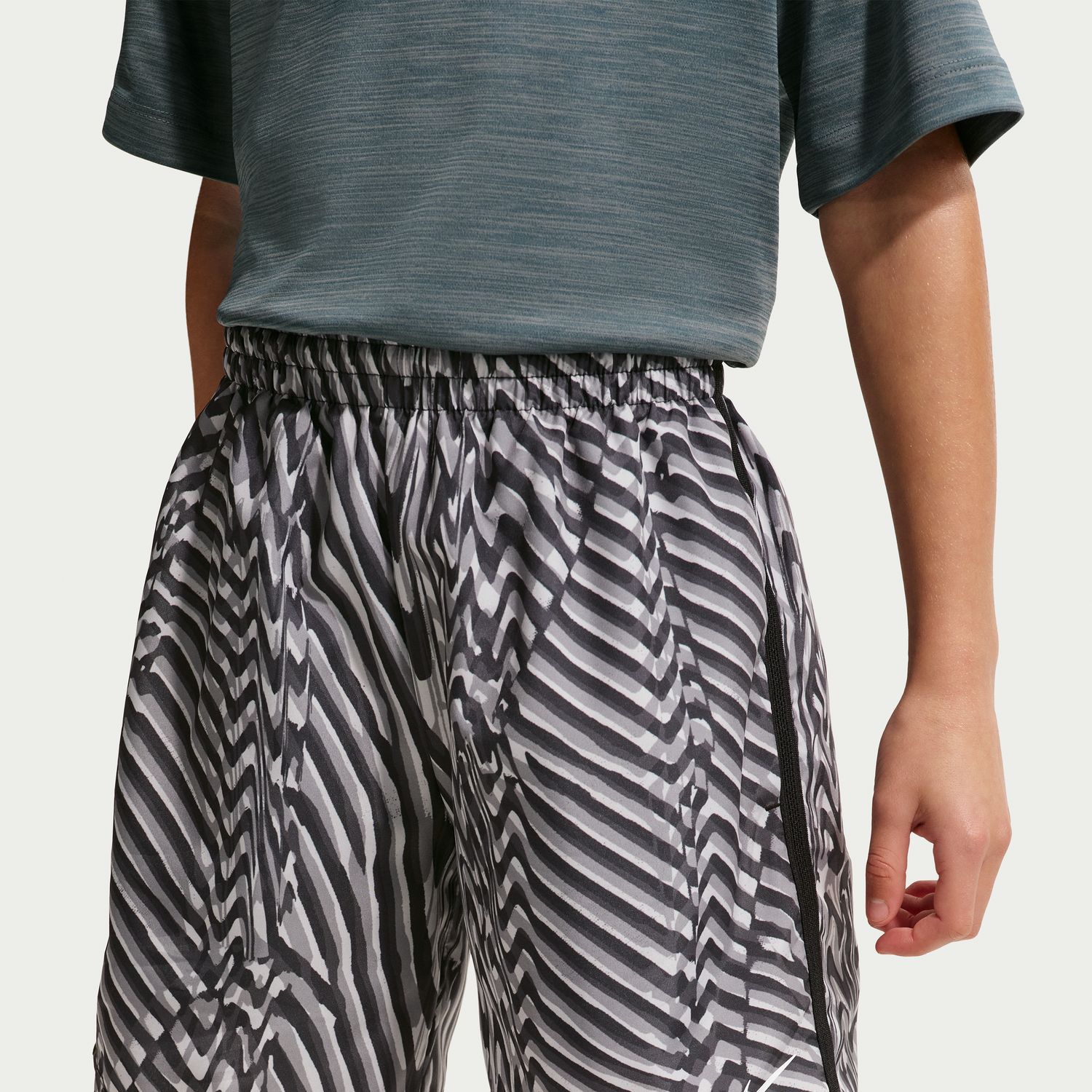 Детские тренировочные шорты Nike Dri-FIT, цвет: Чёрный — фото 1