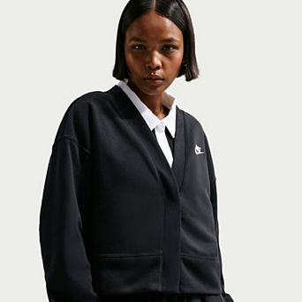 Women's Nike Club Fleece Loose Cardigan