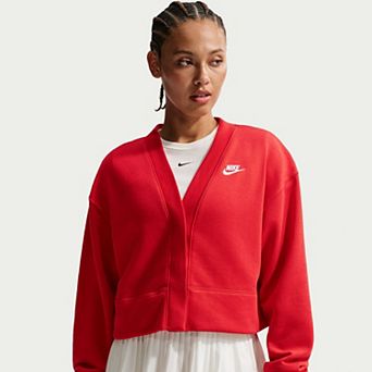 Women's Nike Club Fleece Loose Cardigan