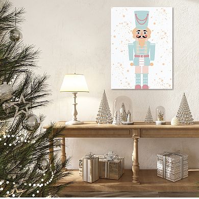COURTSIDE MARKET Nutcracker Canvas Wall Art 18 x 26 Inches