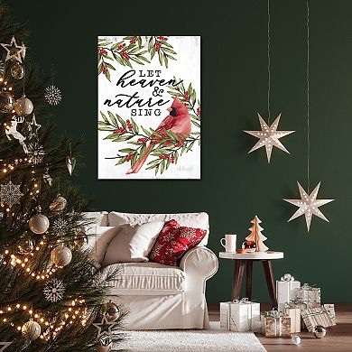 COURTSIDE MARKET Let Heaven & Nature Sing Canvas Wall Art