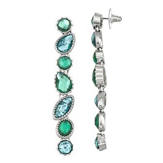 Simply Vera Vera Wang Gemstone Linear Earrings