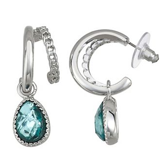 Simply Vera Vera Wang Gemstone Drop Earrings