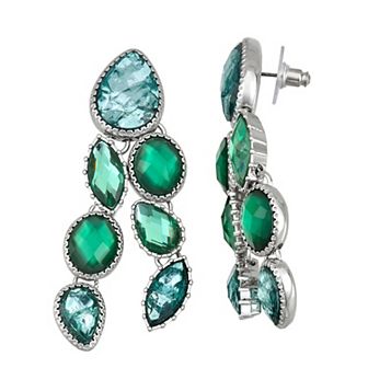 Simply Vera Vera Wang Gemstone Linear Earrings
