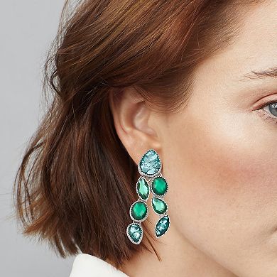 Simply Vera Vera Wang Gemstone Linear Earrings