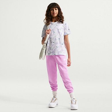 Kids 8-20 Nike Allover Swoosh Print Graphic T-Shirt