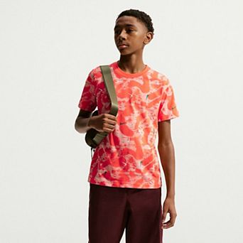 Kids 8-20 Nike Allover Swoosh Print Graphic T-Shirt
