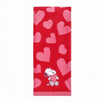 Celebrate Together™ Peanuts Snoopy Heart Hand Towel