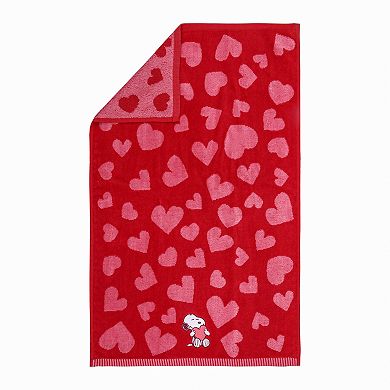 Celebrate Together™ Peanuts Snoopy Heart Hand Towel