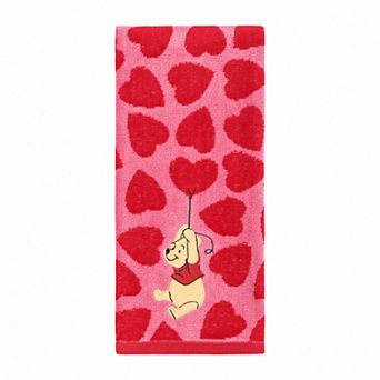 Celebrate Together™ Disney's Winnie the Pooh Heart Pattern Hand Towel