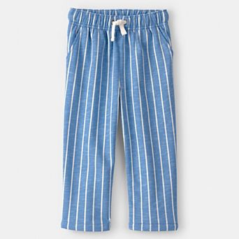 Toddler Boy Carter’s Striped French Terry Pants