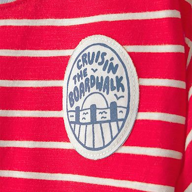 Toddler Boys Carter’s Striped Graphic T-Shirt