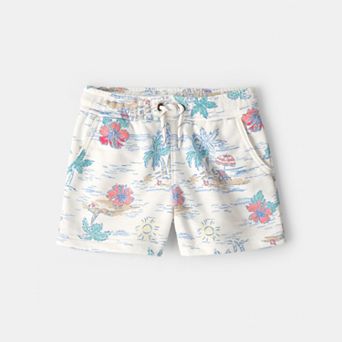 Toddler Boy Carter's Tropical Beach French Terry Bermuda Shorts
