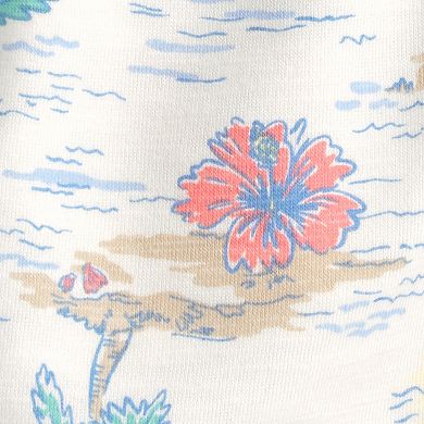 Toddler Boy Carter's Tropical Beach French Terry Bermuda Shorts