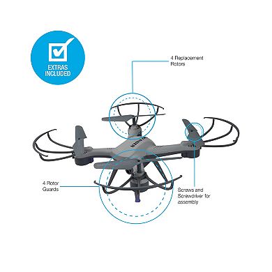 Sky Rider X-25 Cloudcraft Quadcopter Drone with Wi-Fi Camera