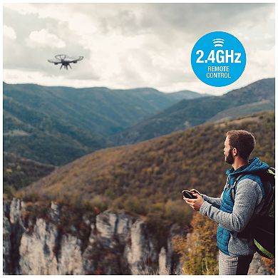 Sky Rider X-25 Cloudcraft Quadcopter Drone with Wi-Fi Camera