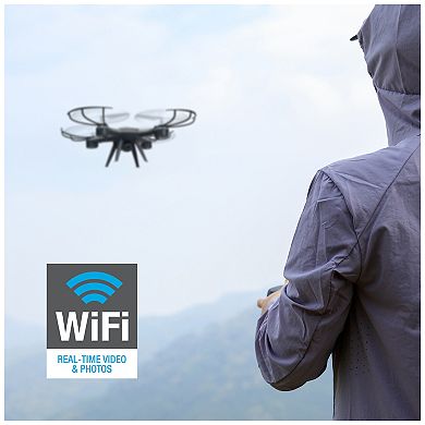 Sky Rider X-25 Cloudcraft Quadcopter Drone with Wi-Fi Camera