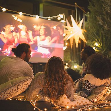 iLive Cinema Pop Up Movie Kit Projector Bundle