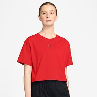 Women’s Nike Sportswear Loose Short Sleeve Cropped T-Shirt