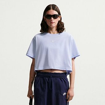 Women’s Nike Sportswear Loose Short Sleeve Cropped T-Shirt