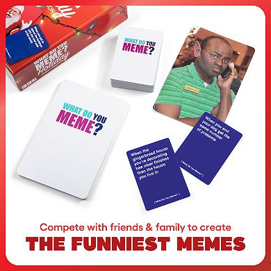 What Do You Meme? Holiday Family Edition Card Game