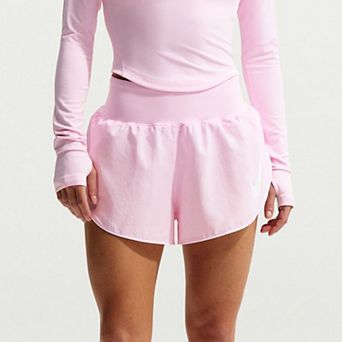 Women's Nike Tempo Flow Swoosh Dri-FIT Mid-Rise Brief-Lined Running Shorts