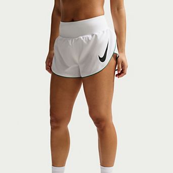 Women's Nike Tempo Flow Swoosh Dri-FIT Mid-Rise Brief-Lined Running Shorts