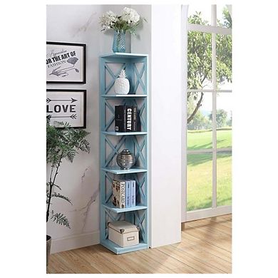Convience Concept, Inc. Oxford 5 Tier Corner Bookcase