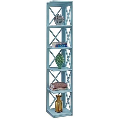 Convience Concept, Inc. Oxford 5 Tier Corner Bookcase