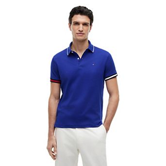 Men's Tommy Hilfiger Regular Fit Flag Cuff Polo