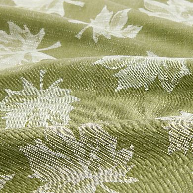 Falling Leaves Jacquard Rectangle Tablecloth