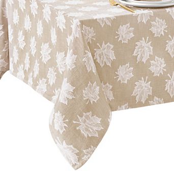 Falling Leaves Jacquard Rectangle Tablecloth